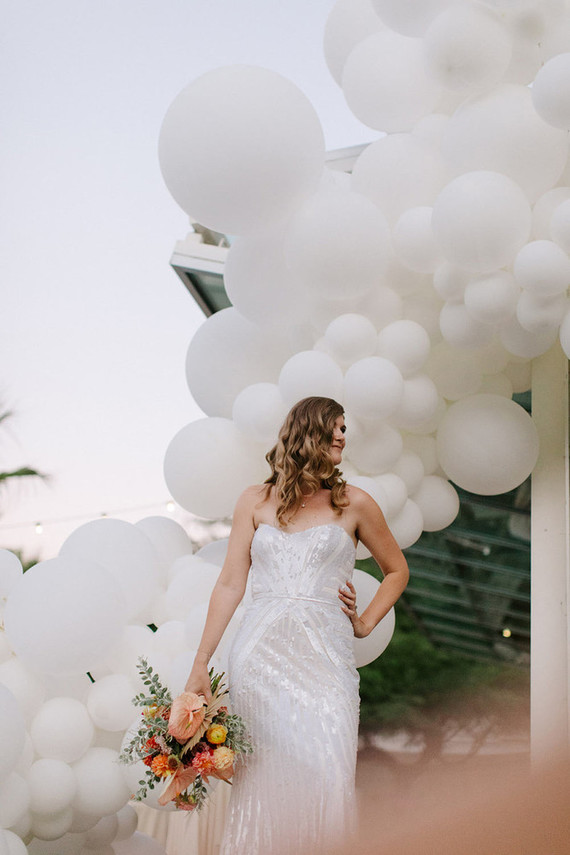 Ace Hotel Palm Springs wedding portrait