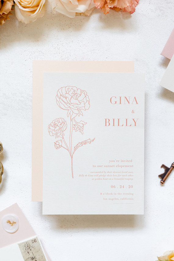 rooftop autumn elopement