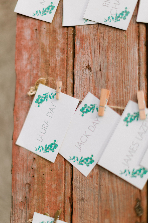 Escort cards Inspiration