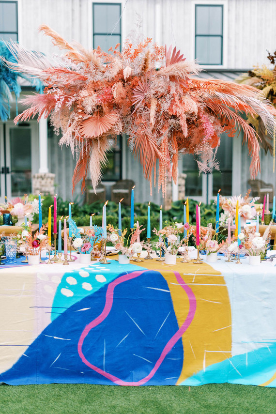 Modern tablescape