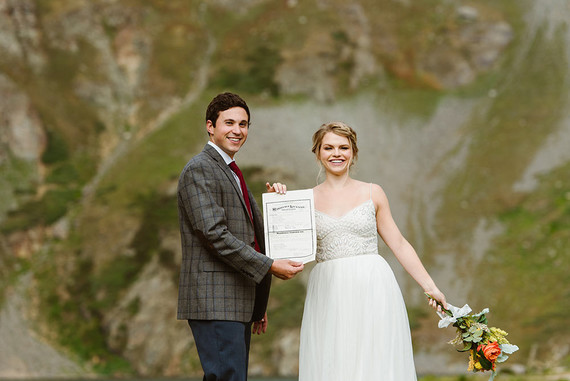 Colorado elopement