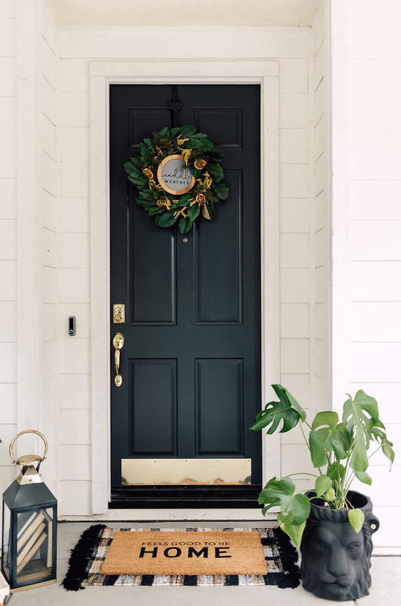 Fall front door
