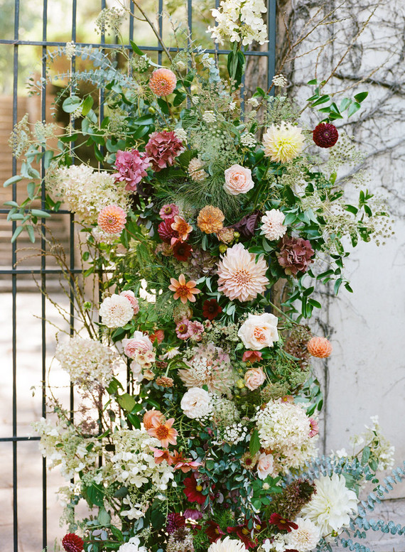 Wedding floral decor
