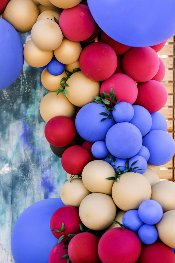 Balloon Arch Backdrop Inspiration