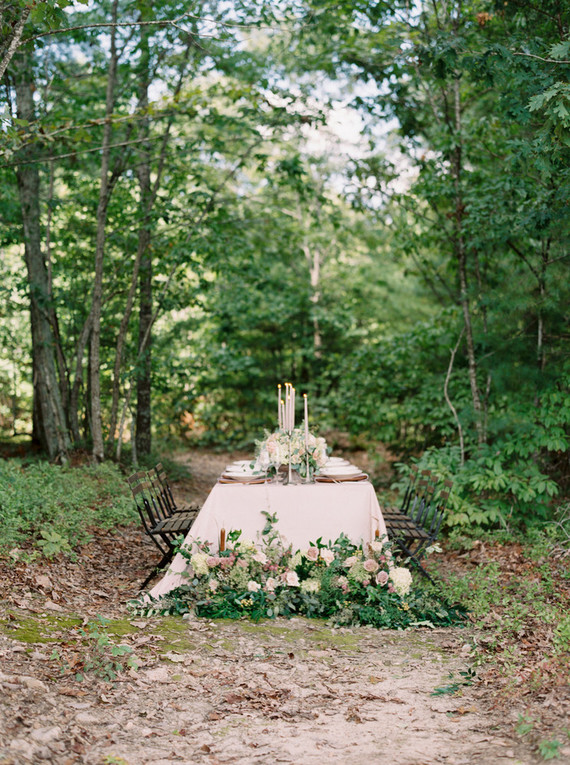 Wedding in the woods