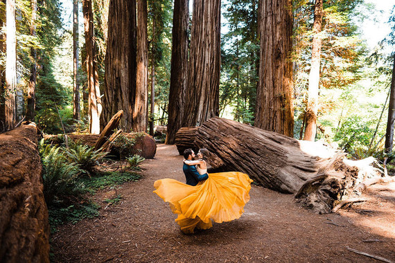 forest elopement