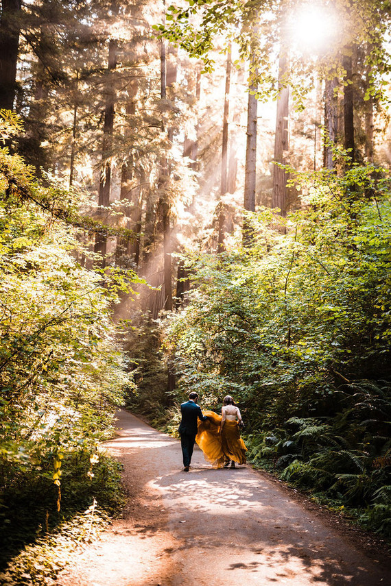 forest elopement Inspiration