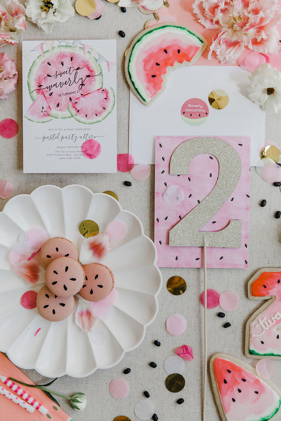 Watermelon kids birthday party ideas