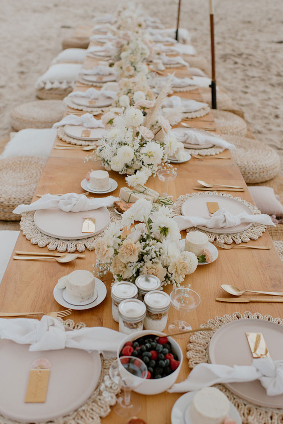 boho beach bridal shower