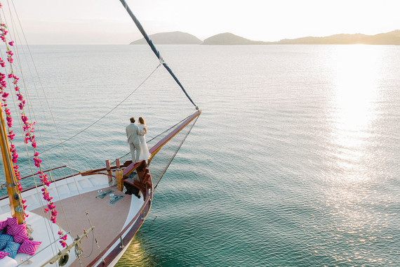 sailboat wedding