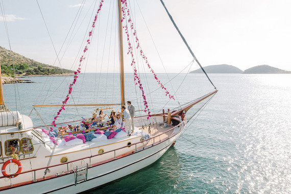 sailboat wedding