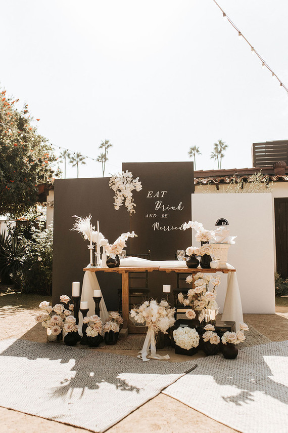 modern California elopement Inspiration