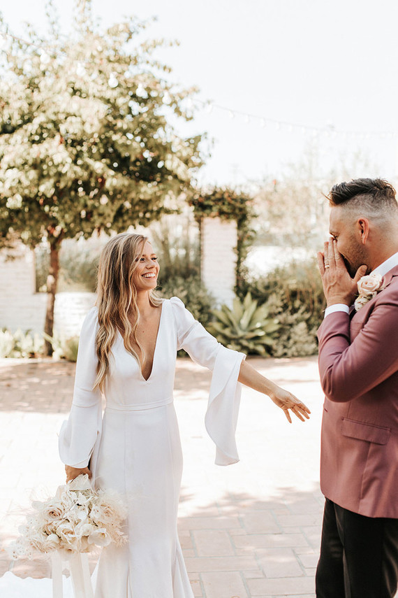 modern California elopement