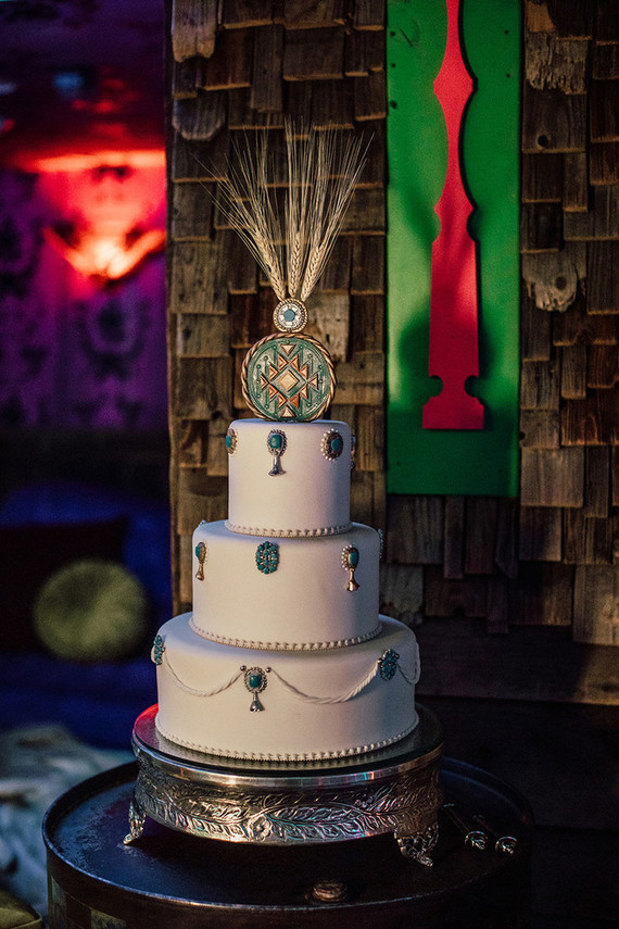 New Mexico wedding cake