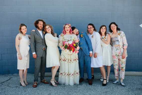 Los Angeles Smog Shoppe wedding