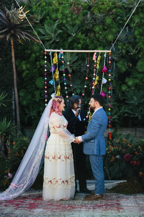 Los Angeles Smog Shoppe wedding