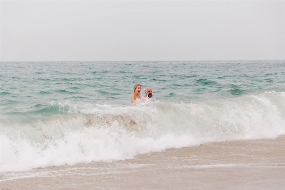California beach wedding