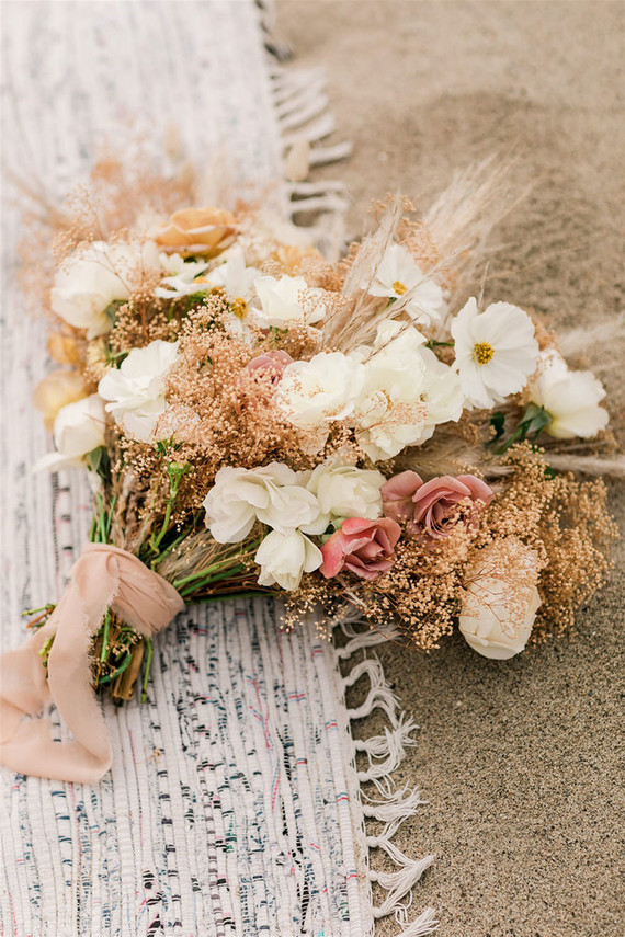 California beach wedding