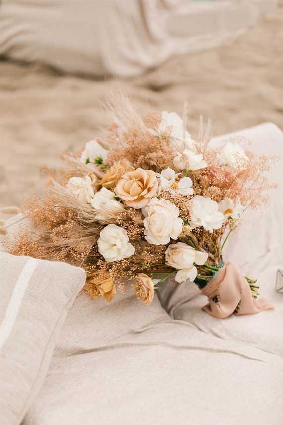 California beach wedding