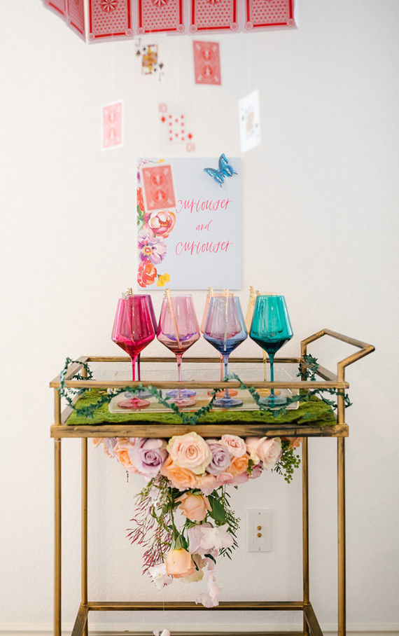 Alice in Wonderland kid birthday party Inspiration