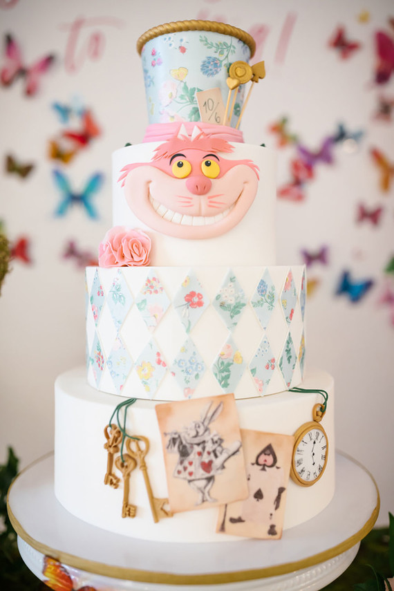 Alice in Wonderland kid birthday party
