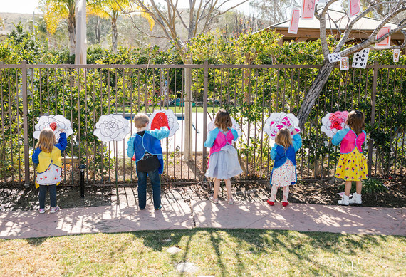 Alice in Wonderland kid birthday party