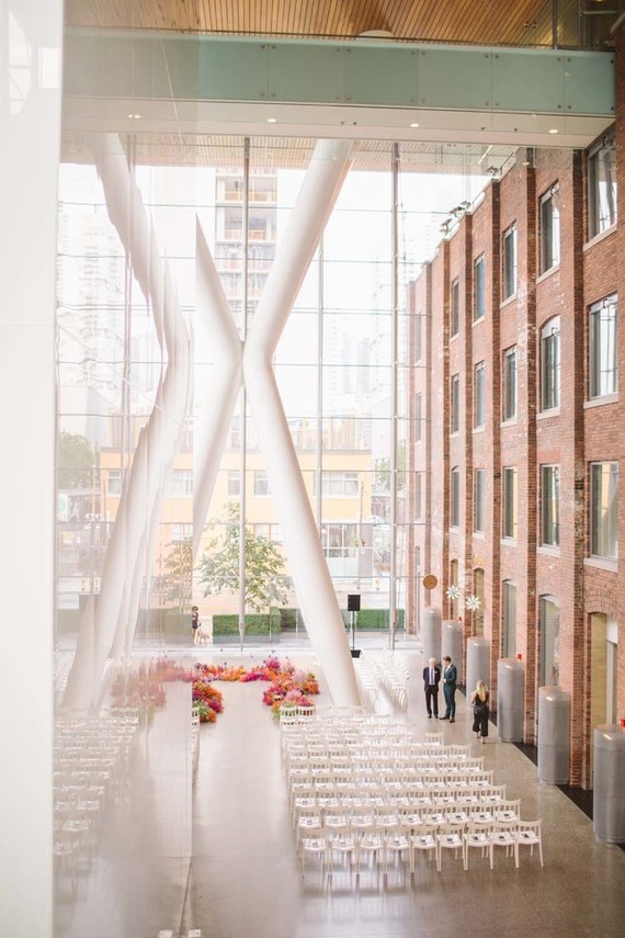 Colorful Toronto wedding