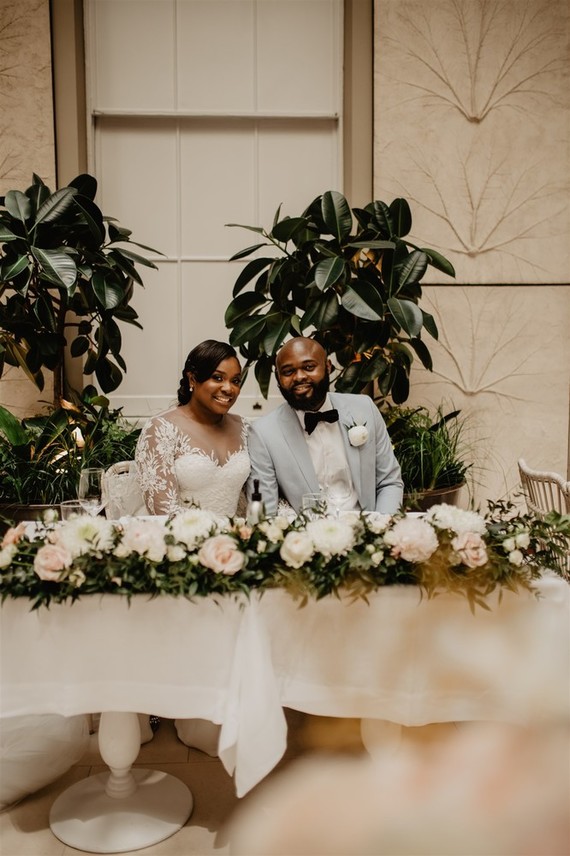 stylish London wedding