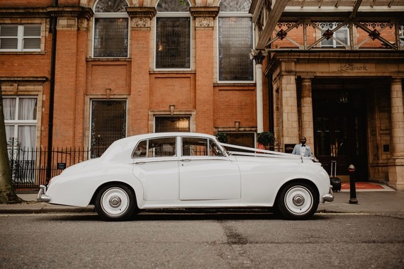 stylish London wedding