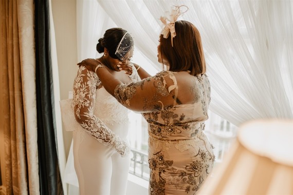 stylish London wedding