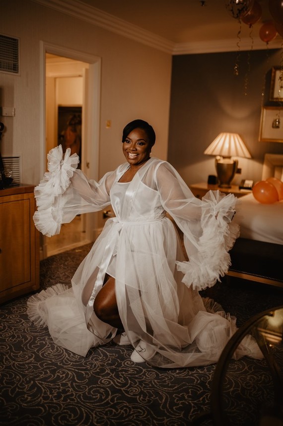 stylish London wedding