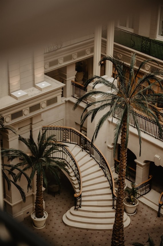 stylish London wedding