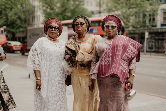 stylish London wedding