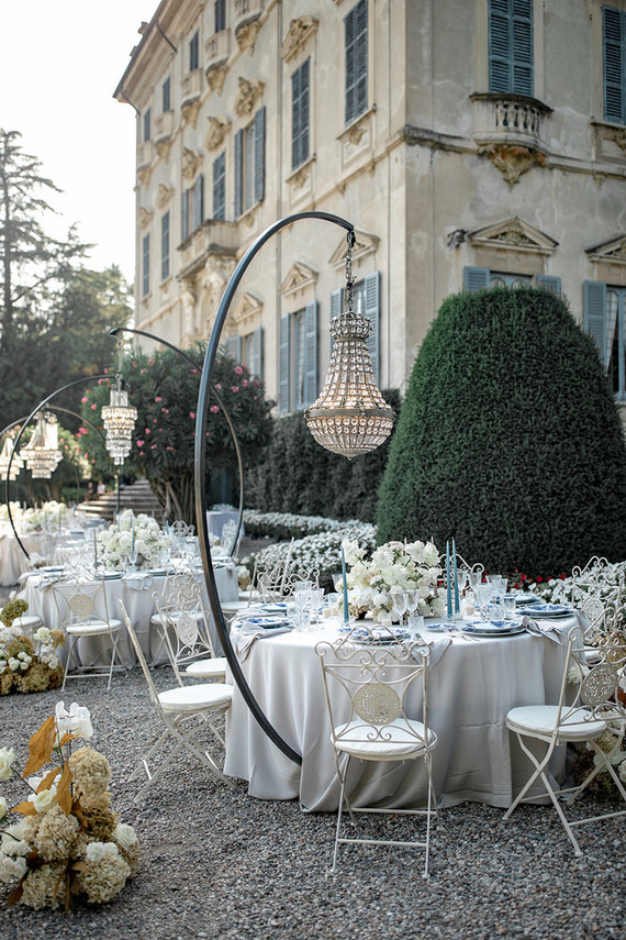 Lake Como wedding reception Inspiration