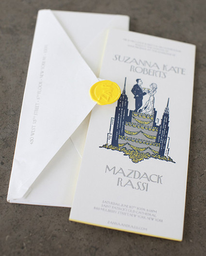 Art Deco Invitation