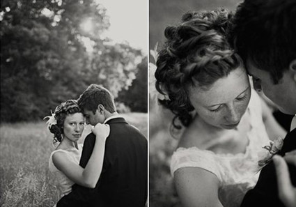 Black & white portrait