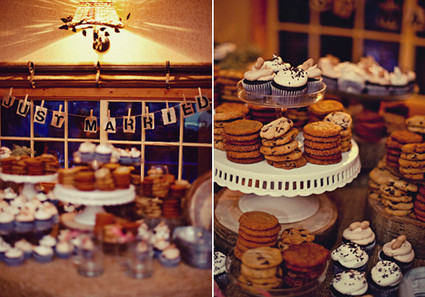 Rustic Wedding Dessert Table