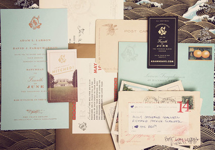 Vintage Inspired Invitations