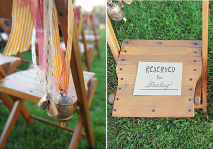 Farm Wedding Ceremony Decor