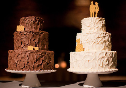 Vintage Travel Inspired Cake