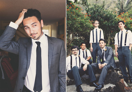 Classic groom/groomsmen style