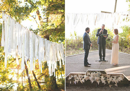 Camping Inspired Ceremony Decor