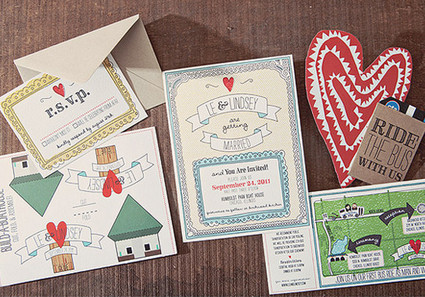 Adorable DIY Wedding Invitation Inspiration