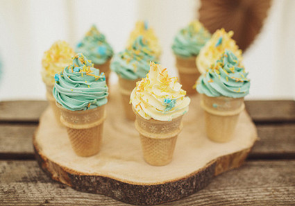 Ice Cream dessert display