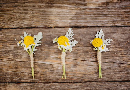 Billy Ball Boutonniere Inspiration
