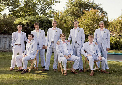 SeaSucker groomsmen suit