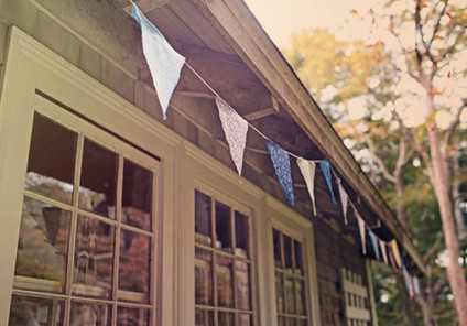 DIY bunting flags