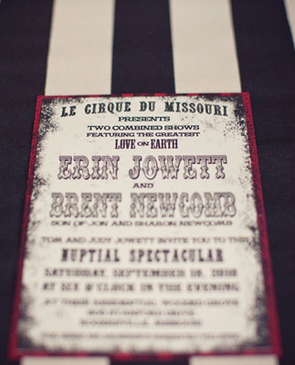 Whimsical world circus programs