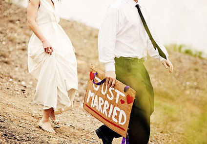 Jcrew bride and groom attire