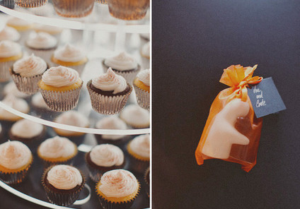 cupcake tower and favor